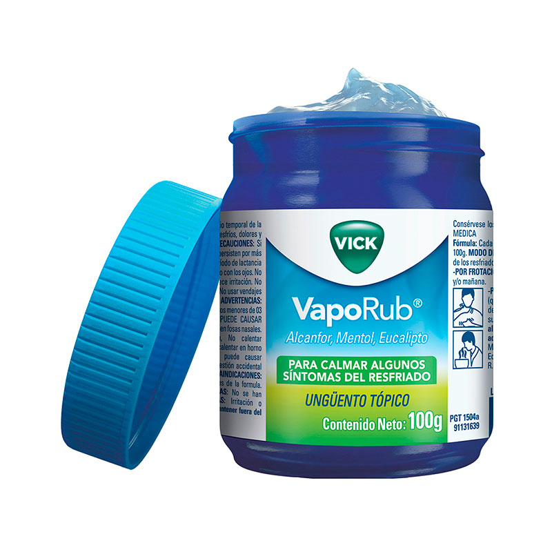 VICK VAPORUB 100G  *TARRO - FARMACIA NUEVO MILENIO