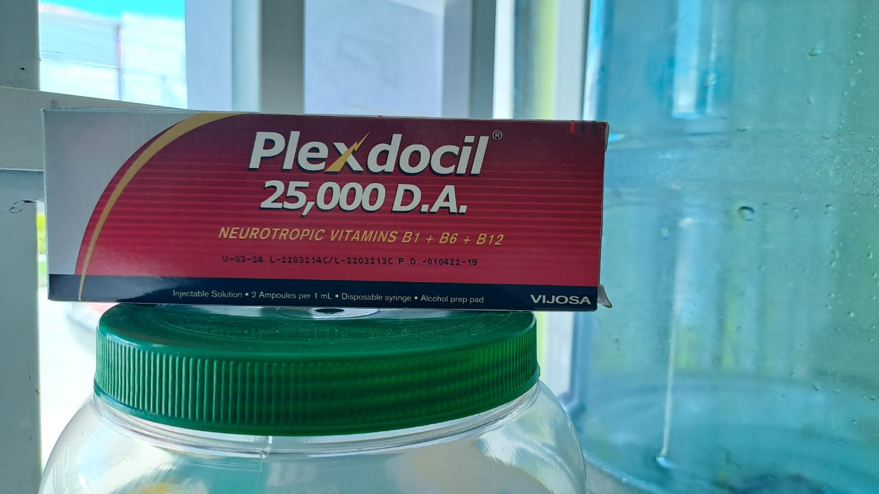 PLEXDOCIL 25,000 D.A.  (Vitaminas Neutropas) *Inyectable - FARMACIA NUEVO MILENIO