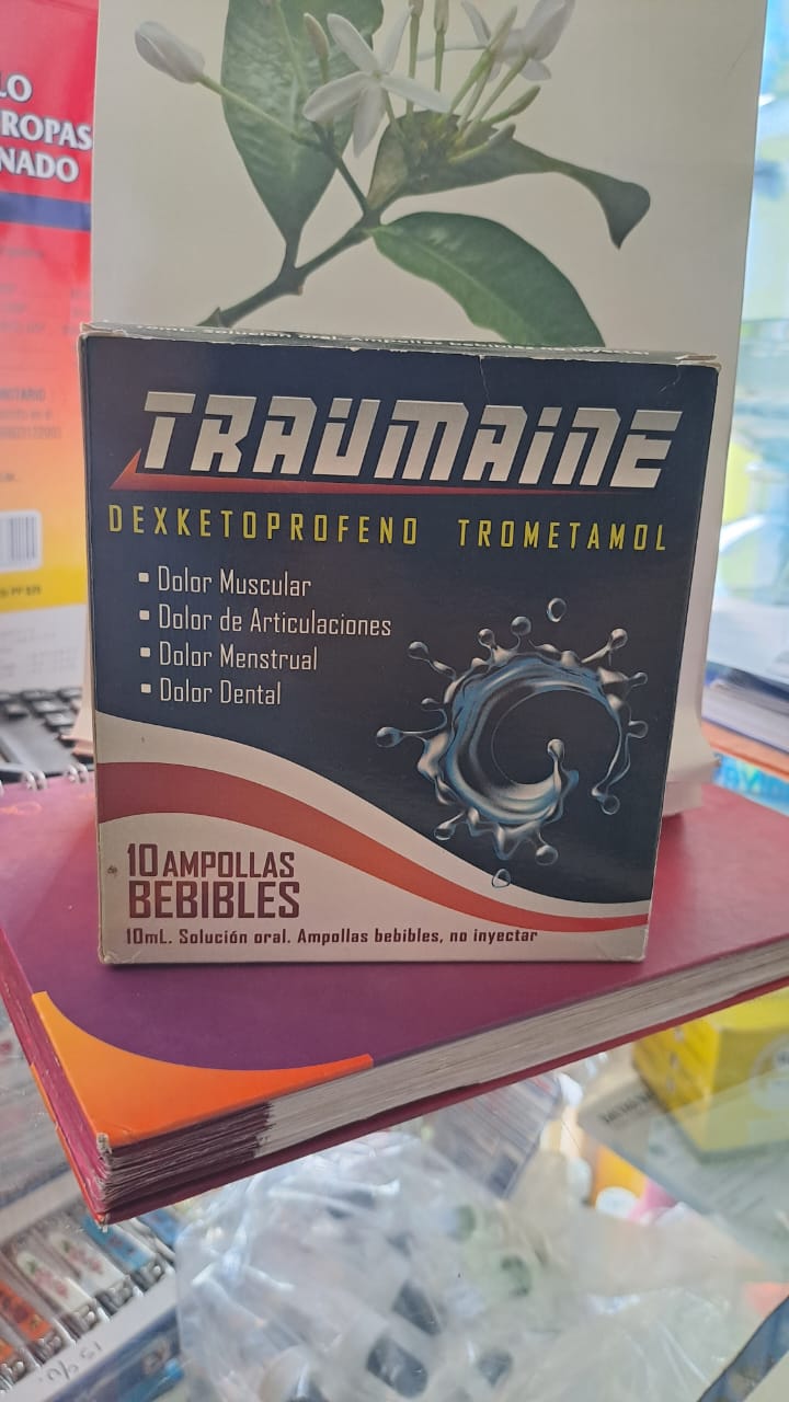TRAUMAINE 10ML AMPOLLAS BEBIBLES  - FARMACIA NUEVO MILENIO