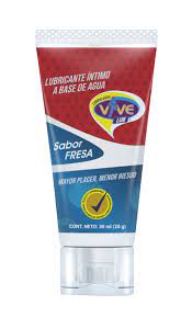 LUBRICANTE VIVE  *Sabor Fresa 120ml - FARMACIA NUEVO MILENIO