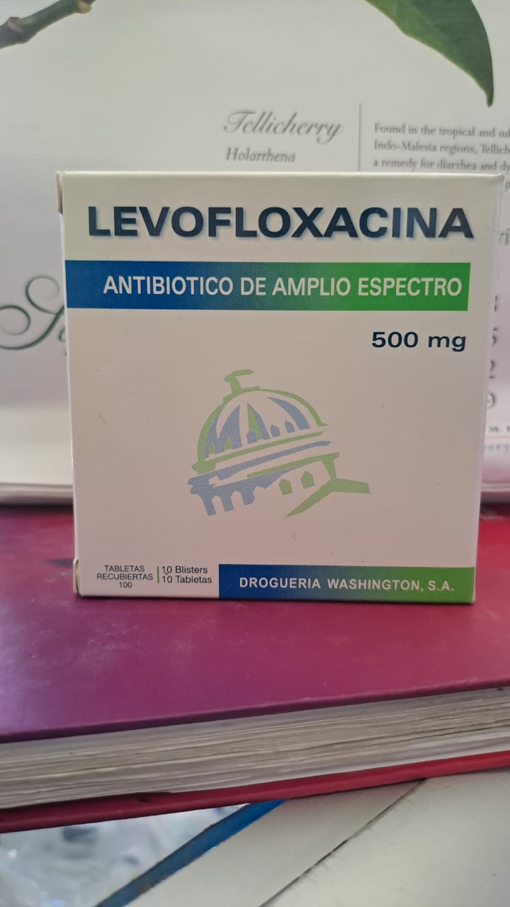 LEVOFLOXACINA 500MG (antibiotico) *tabletas  - FARMACIA NUEVO MILENIO