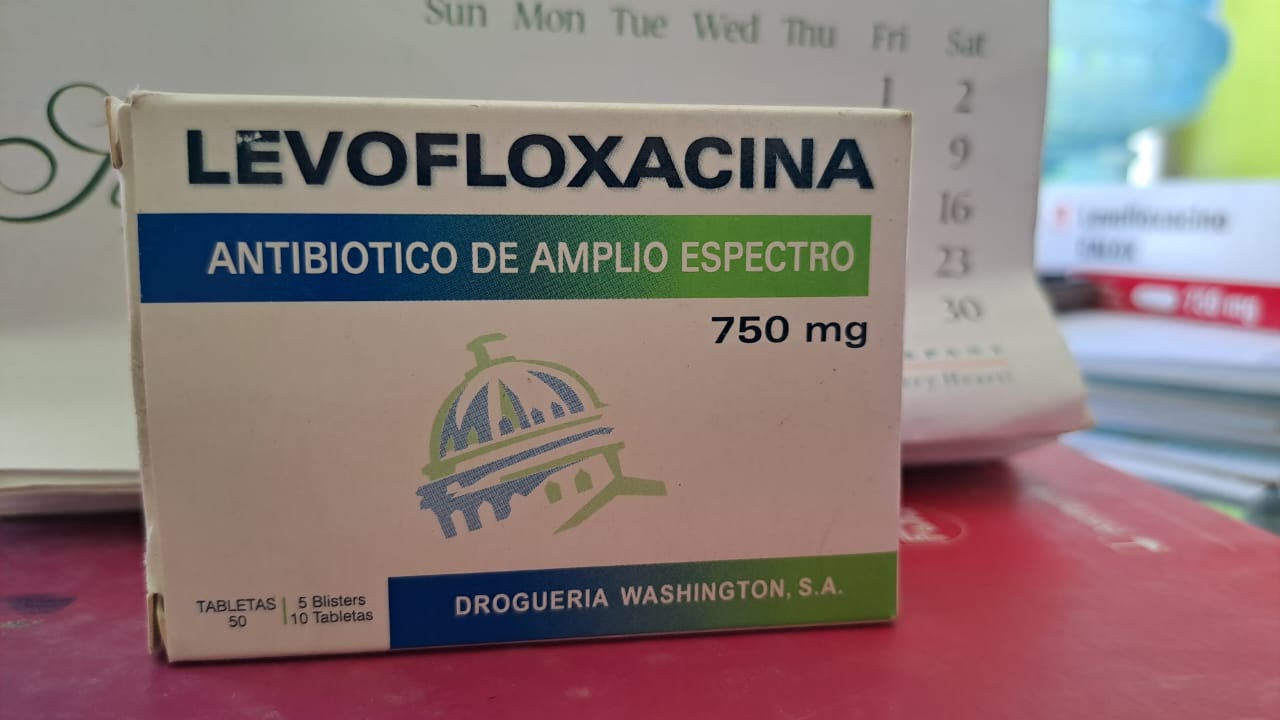 LEVOFLOXACINA 750mg *Tabletas - FARMACIA NUEVO MILENIO