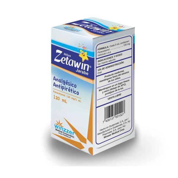 ZETAWIN 120 MG5 ML JARABE - FARMACIA NUEVO MILENIO