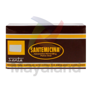 SANTEMICINA (tatraciclina hci 0.125g) *sobres  - FARMACIA NUEVO MILENIO