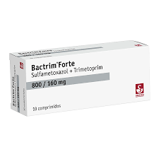 BACTRIM FORTE 800/160mg (trimetroprim/sulfametoxazol) *10 Tabletas  - FARMACIA NUEVO MILENIO