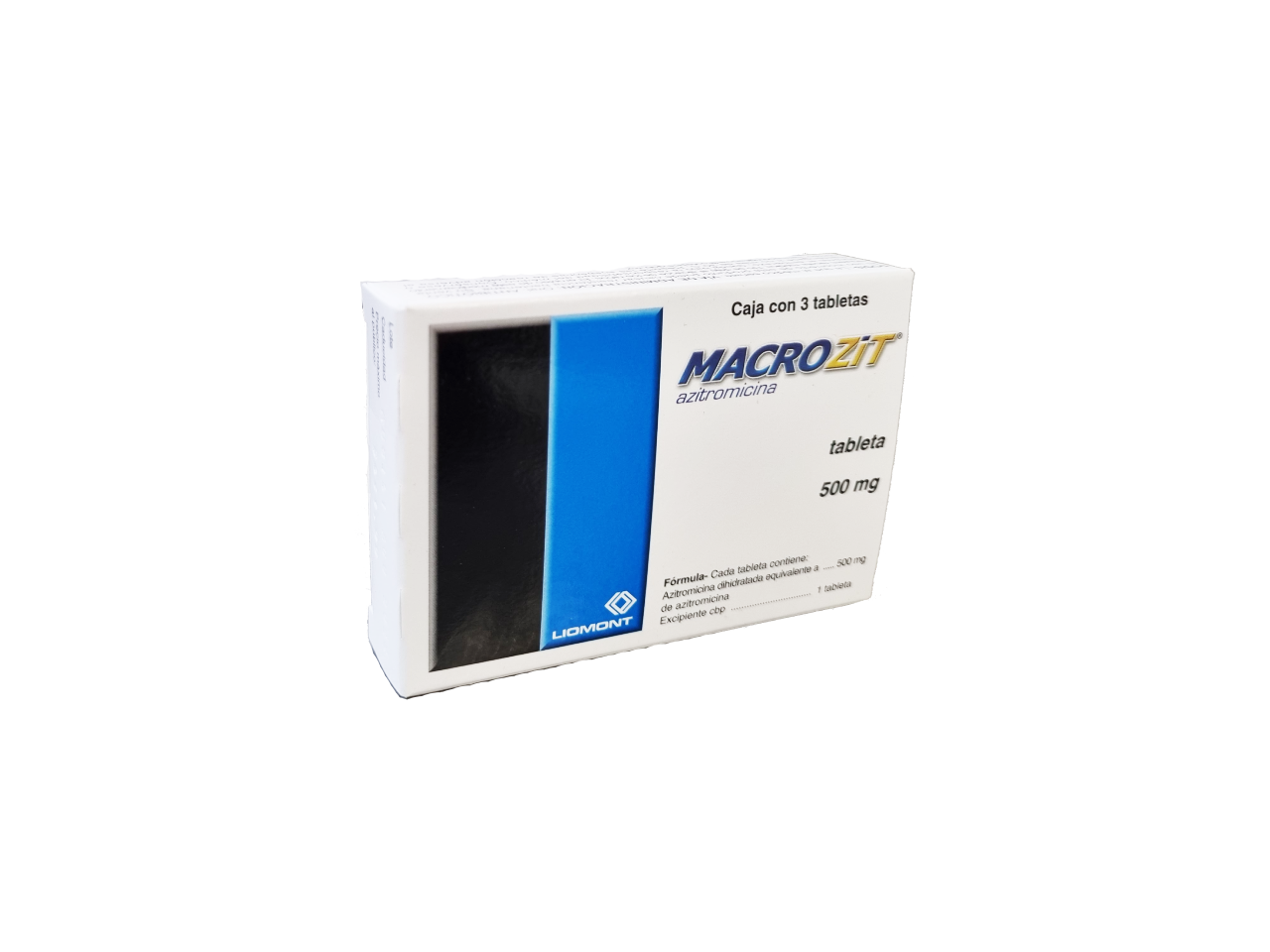 MACROZIT (azitromicina 500mg) *tabletas  - FARMACIA NUEVO MILENIO