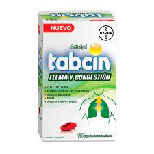 TABCIN FLEMA Y CONGESTION (antigripal) *capsulas gel  - FARMACIA NUEVO MILENIO