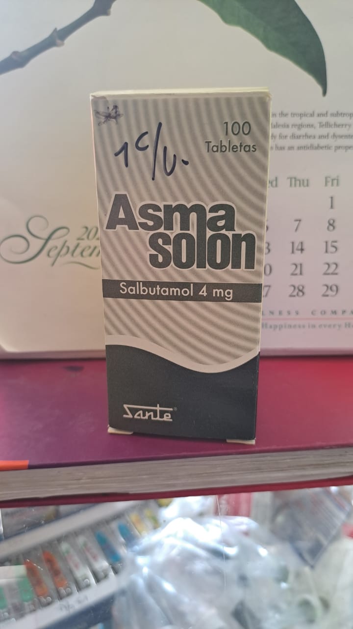 ASMA COLON (SALBUTAMOL 4MG) - FARMACIA NUEVO MILENIO