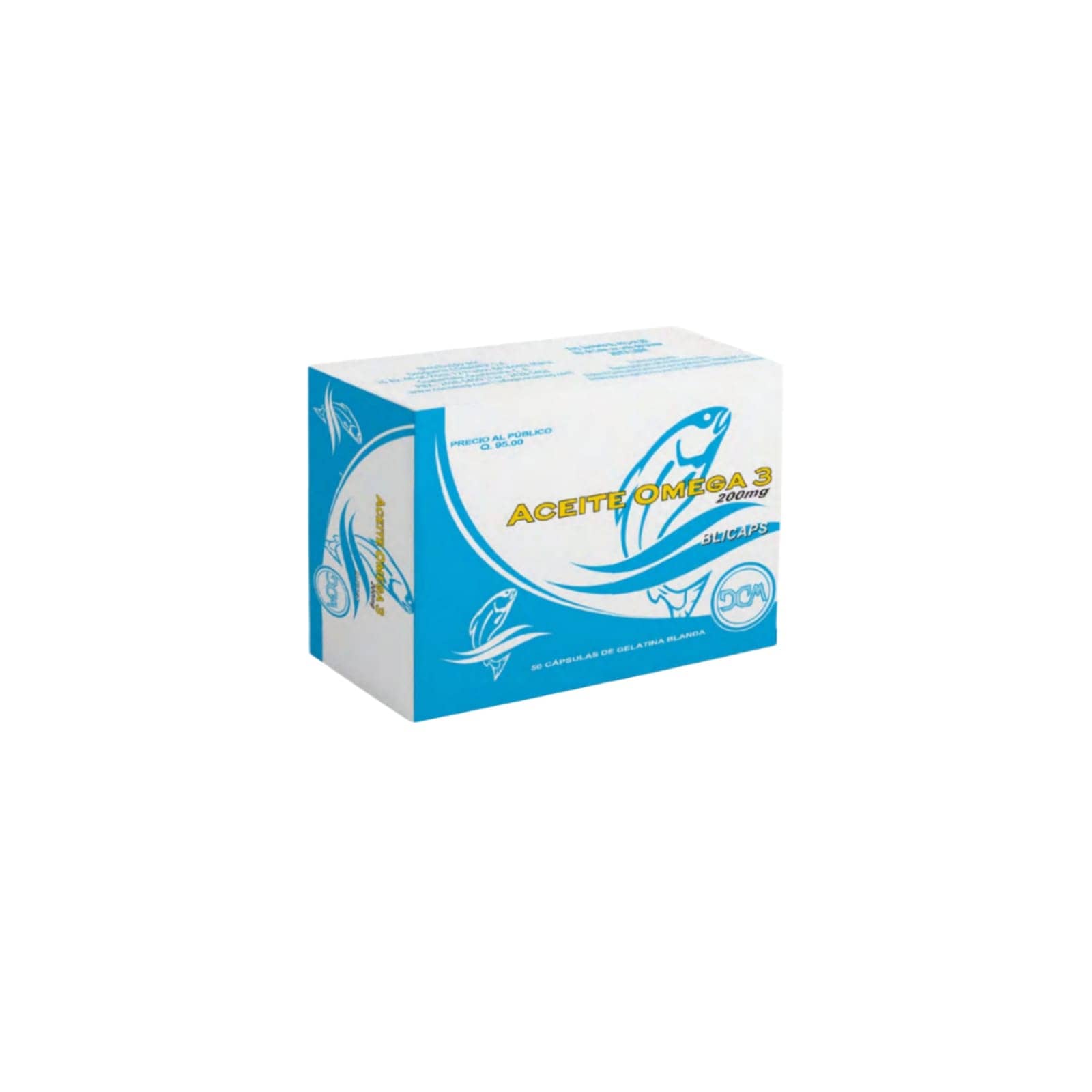 ACEITE DE OMEGA 3 200mg *Blister - FARMACIA NUEVO MILENIO