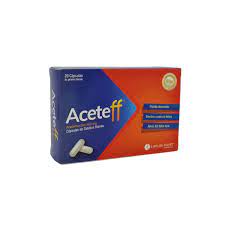 ACETEFF (acetaminofen 500mg) *capsulas de gelatina blanda  - FARMACIA NUEVO MILENIO