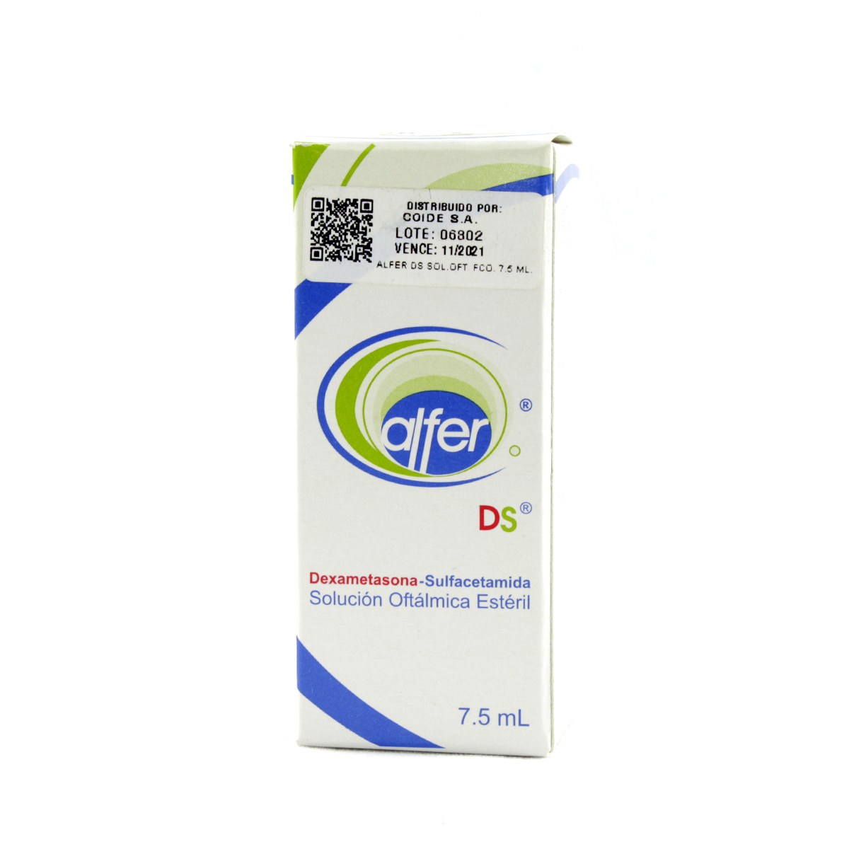 ALFER DS (dexametasona/sulfacetamida) *solución oftalmia - FARMACIA NUEVO MILENIO