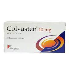 COLVASTEN 40MG (ATORVASTATINA) *30 Tabletas - FARMACIA NUEVO MILENIO