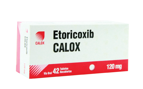 ETORICOXIB 120mg *  Tabletas - FARMACIA NUEVO MILENIO