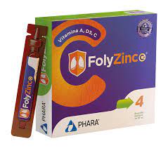 FOLY ZINC C+ (VITAMINAS A,D3, C) - FARMACIA NUEVO MILENIO