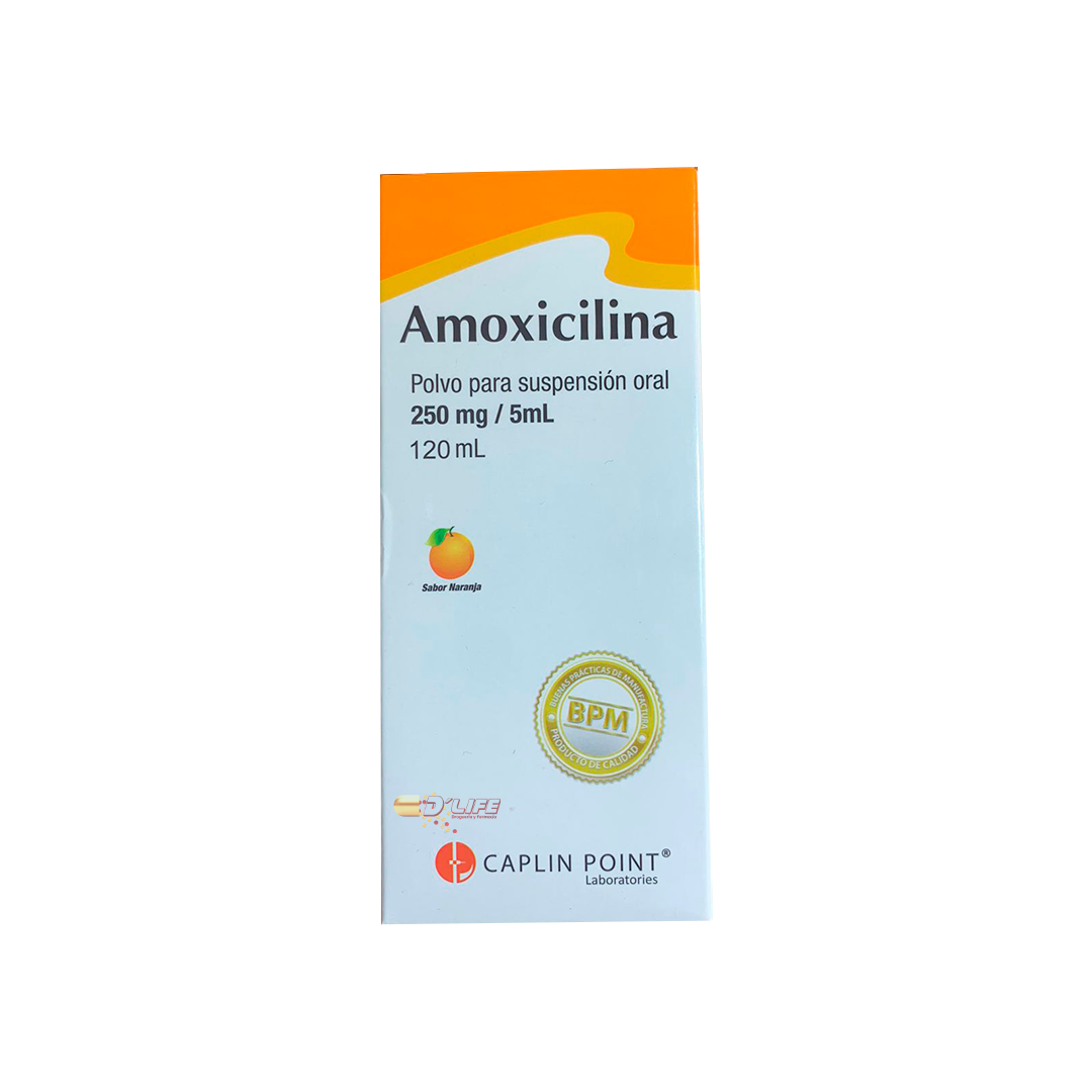 AMOXICILINA 250MG SUSP. X 120ML CAPLIN