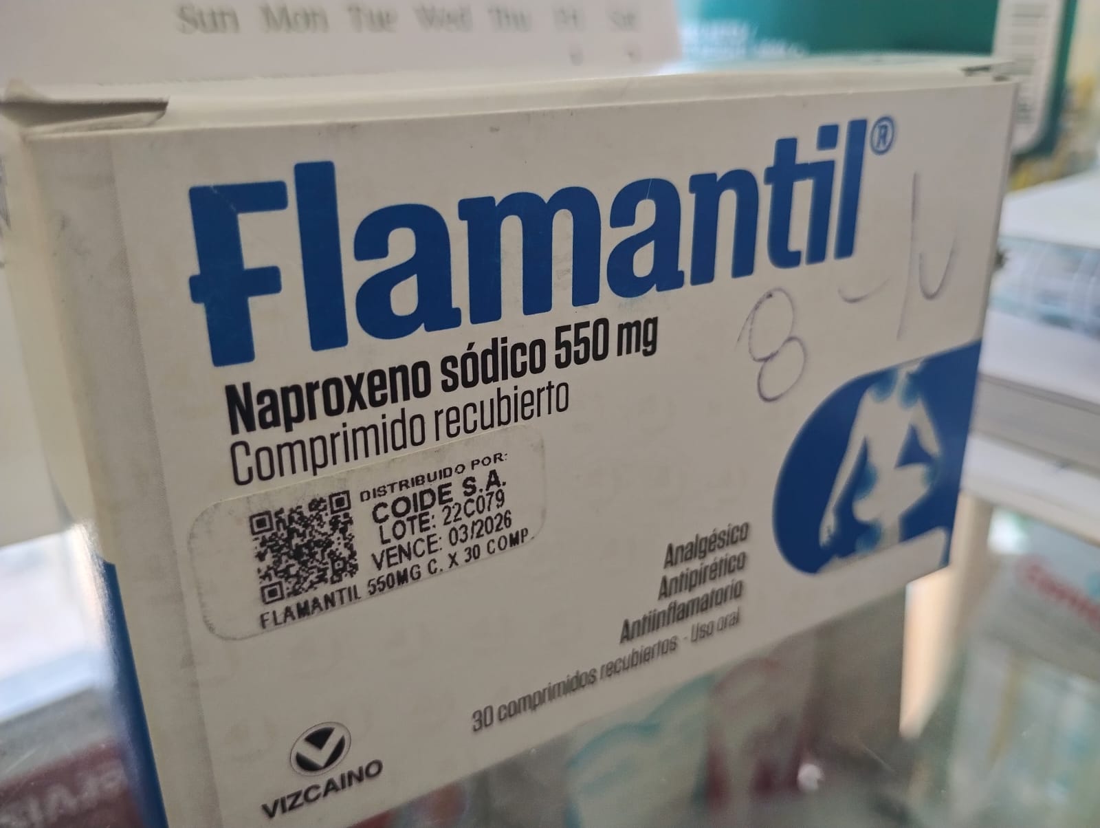 FLAMANTIL (naproxeno sodico 550mg) *comprimidos recubiertos  - FARMACIA NUEVO MILENIO