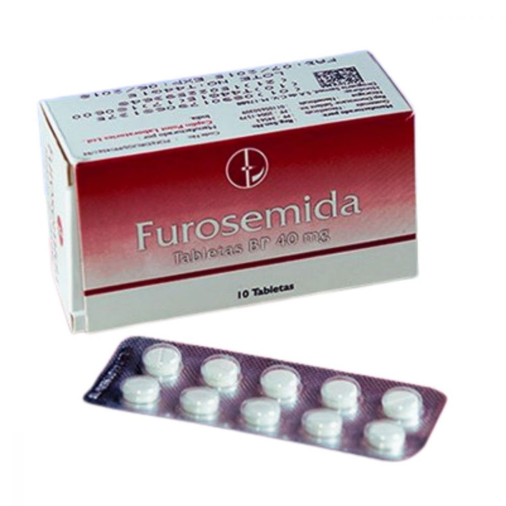 FUROSEMIDA *Tabletas 40mg - FARMACIA NUEVO MILENIO
