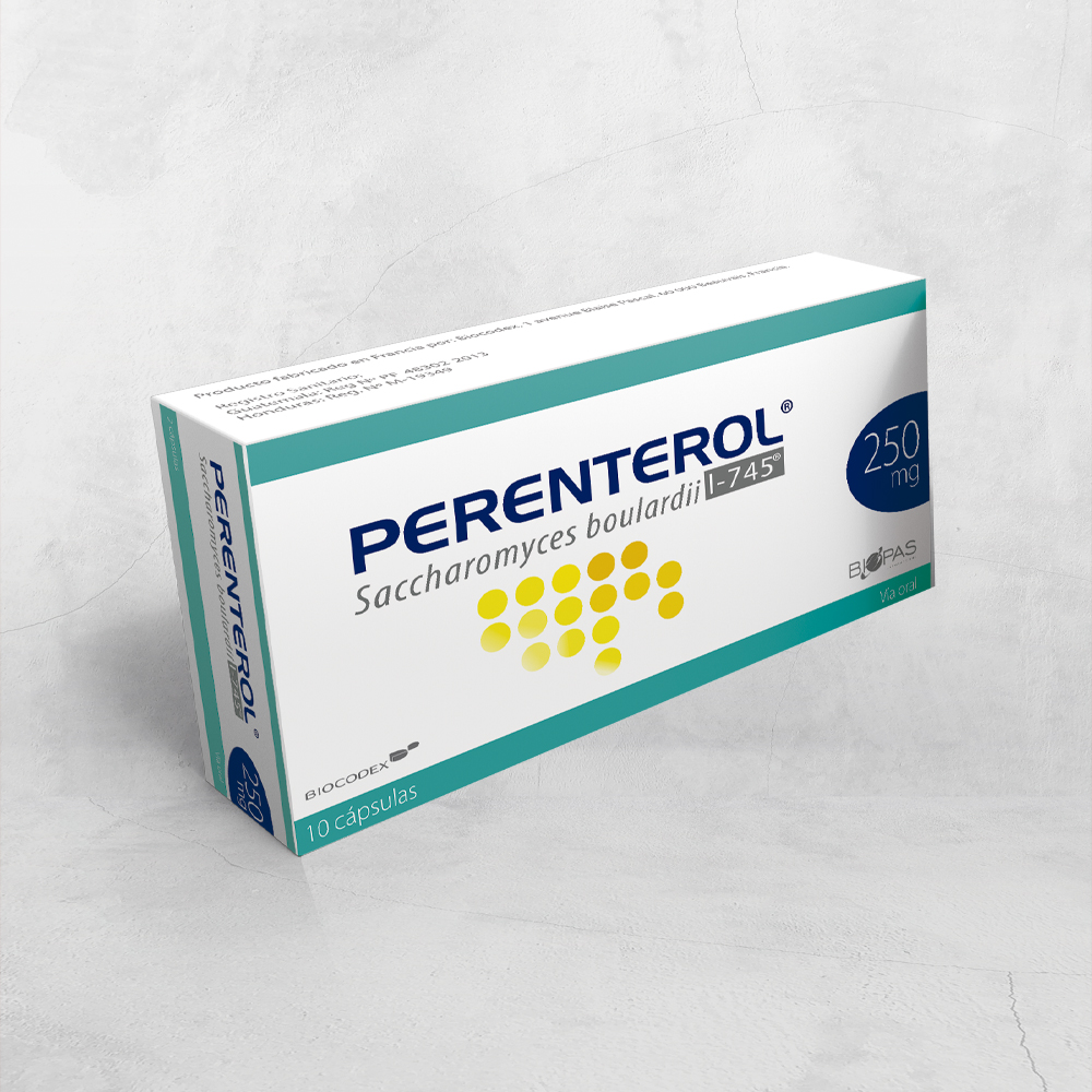 PERENTEROL 250mg *Capsulas - FARMACIA NUEVO MILENIO