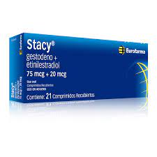 STACY (Gestodeno+Etimilestradiol 75mcg+20mcg)  *21 Comprimidos - FARMACIA NUEVO MILENIO
