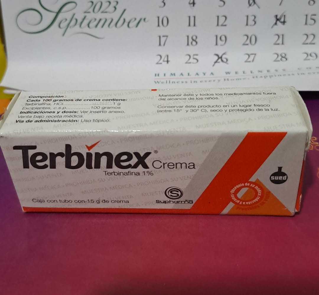 TERBINEX (terbinafina 1%) *crema 15g - FARMACIA NUEVO MILENIO