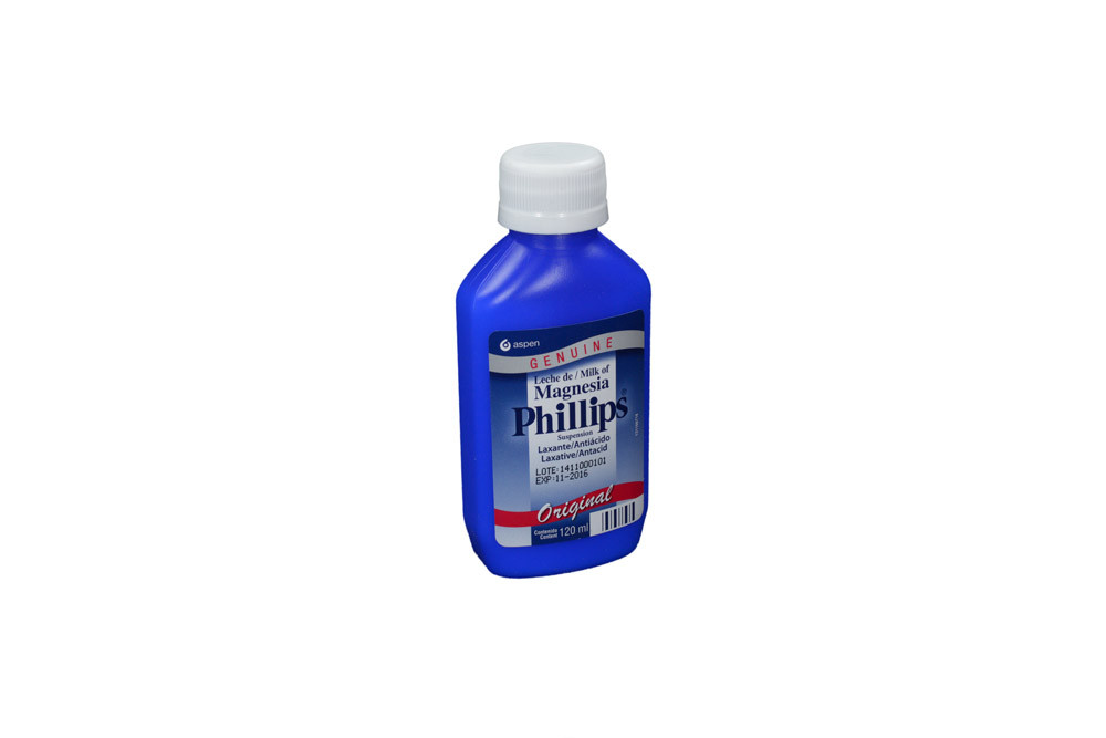LECHE MAGNESIA PHILLIPS (laxante/antiacido) *suspension 60ml - FARMACIA NUEVO MILENIO