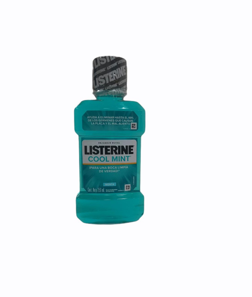 ENJUAGUE BUCAL LISTERINE COOL MINT ZERO ALCOHOL 250ML - FARMACIA NUEVO MILENIO