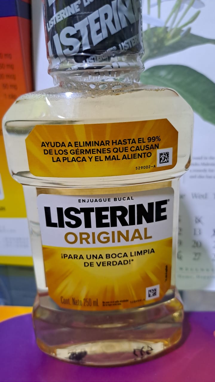 LISTERINE ORIGINAL *enjuague bucal 250ml  - FARMACIA NUEVO MILENIO