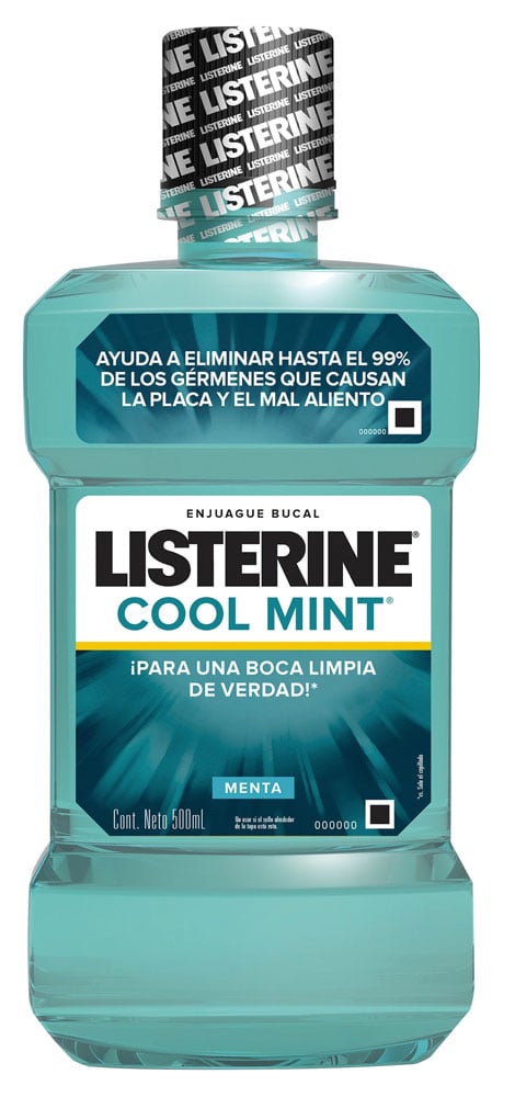 ENJUAGUE BUCAL LISTERINE COOL MINT 500ML - FARMACIA NUEVO MILENIO