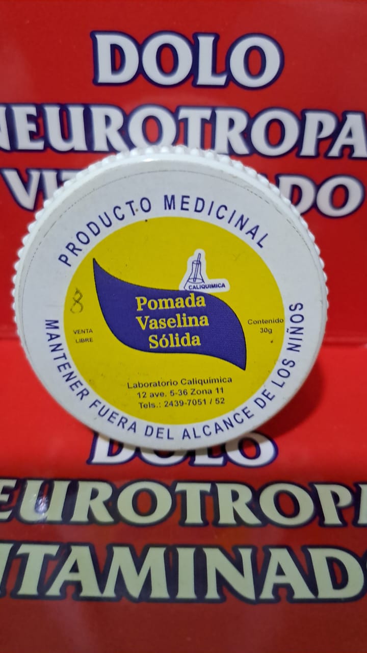 VASELINA SOLIDA *pomada  - FARMACIA NUEVO MILENIO