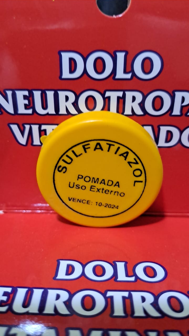 SULFATIAZOL *pomada  - FARMACIA NUEVO MILENIO