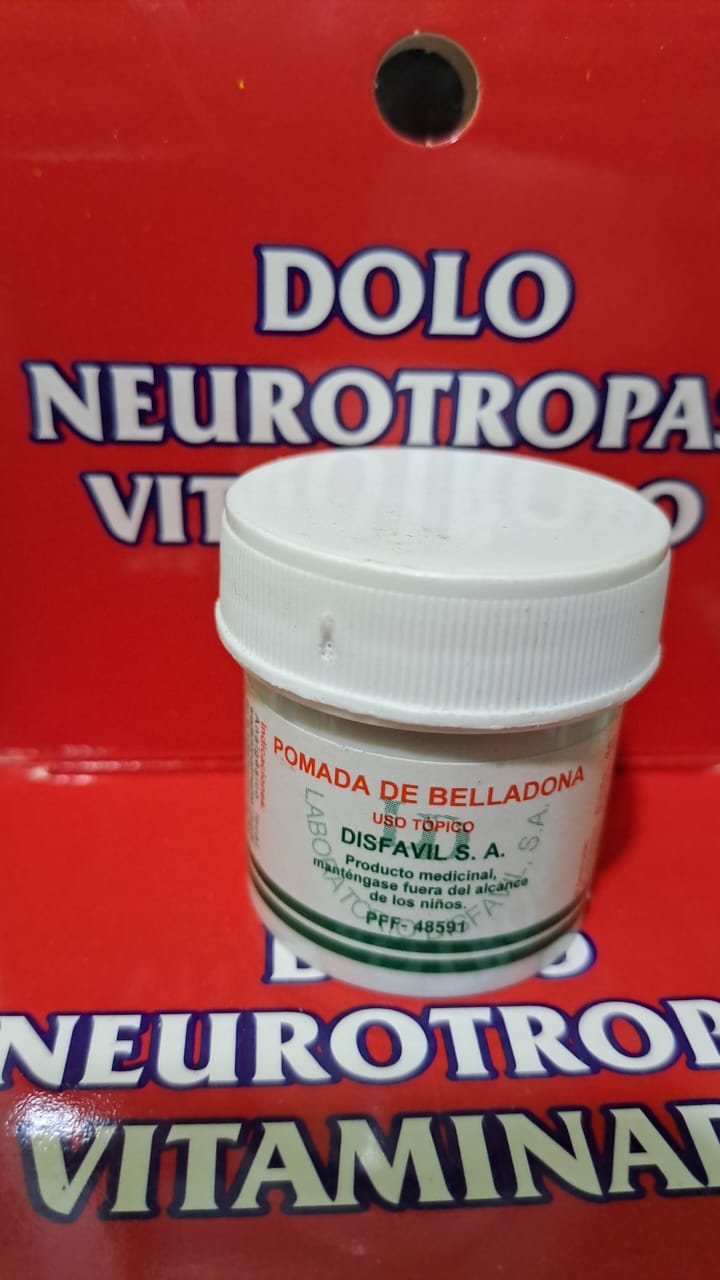 POMADA DE BELLADONA - FARMACIA NUEVO MILENIO