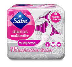 SABA PROTECTORES DIARIOS MULTIFORMA *15 - FARMACIA NUEVO MILENIO