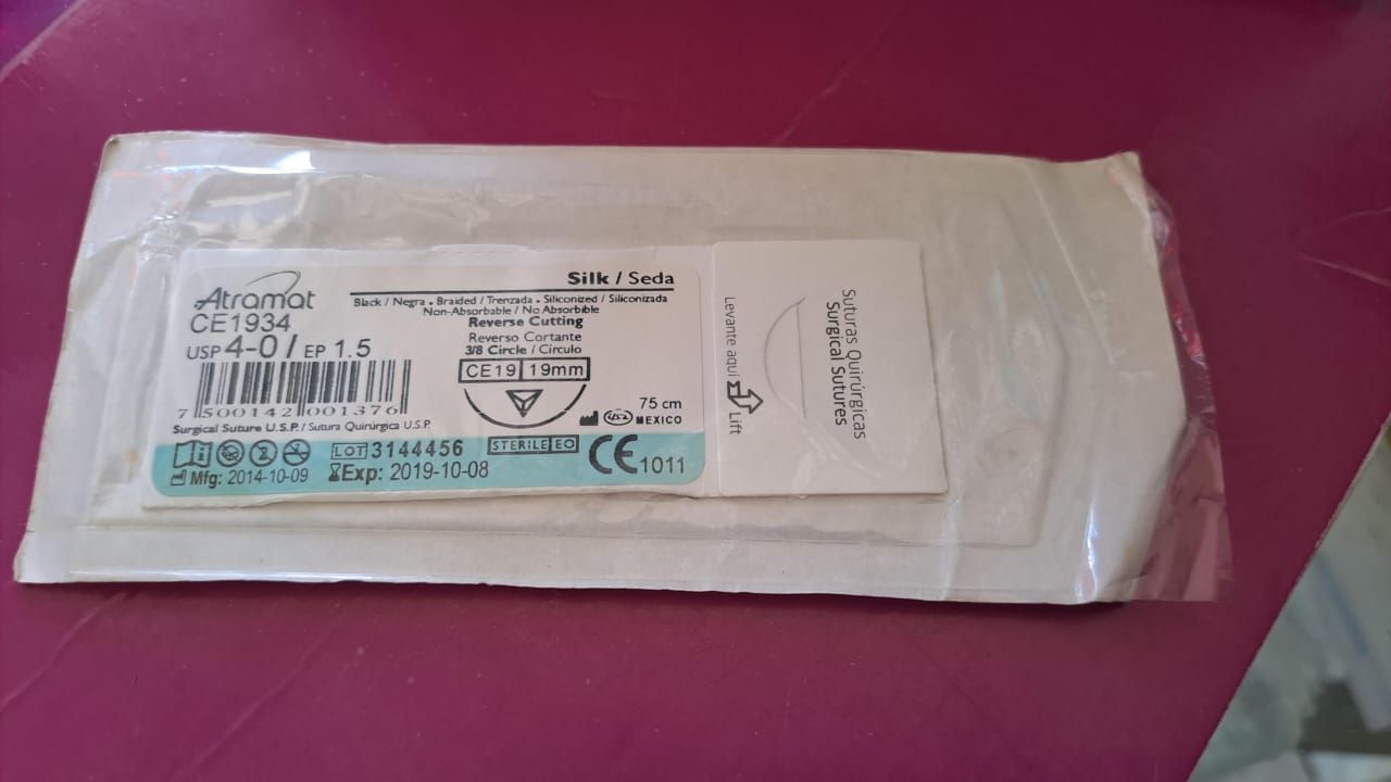 HILO PARA SUTURA NYLON #4-0 - FARMACIA NUEVO MILENIO