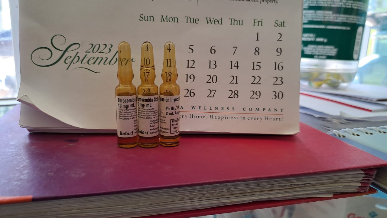 FUROSEMIDA 10MG/ML *Inyectable - FARMACIA NUEVO MILENIO