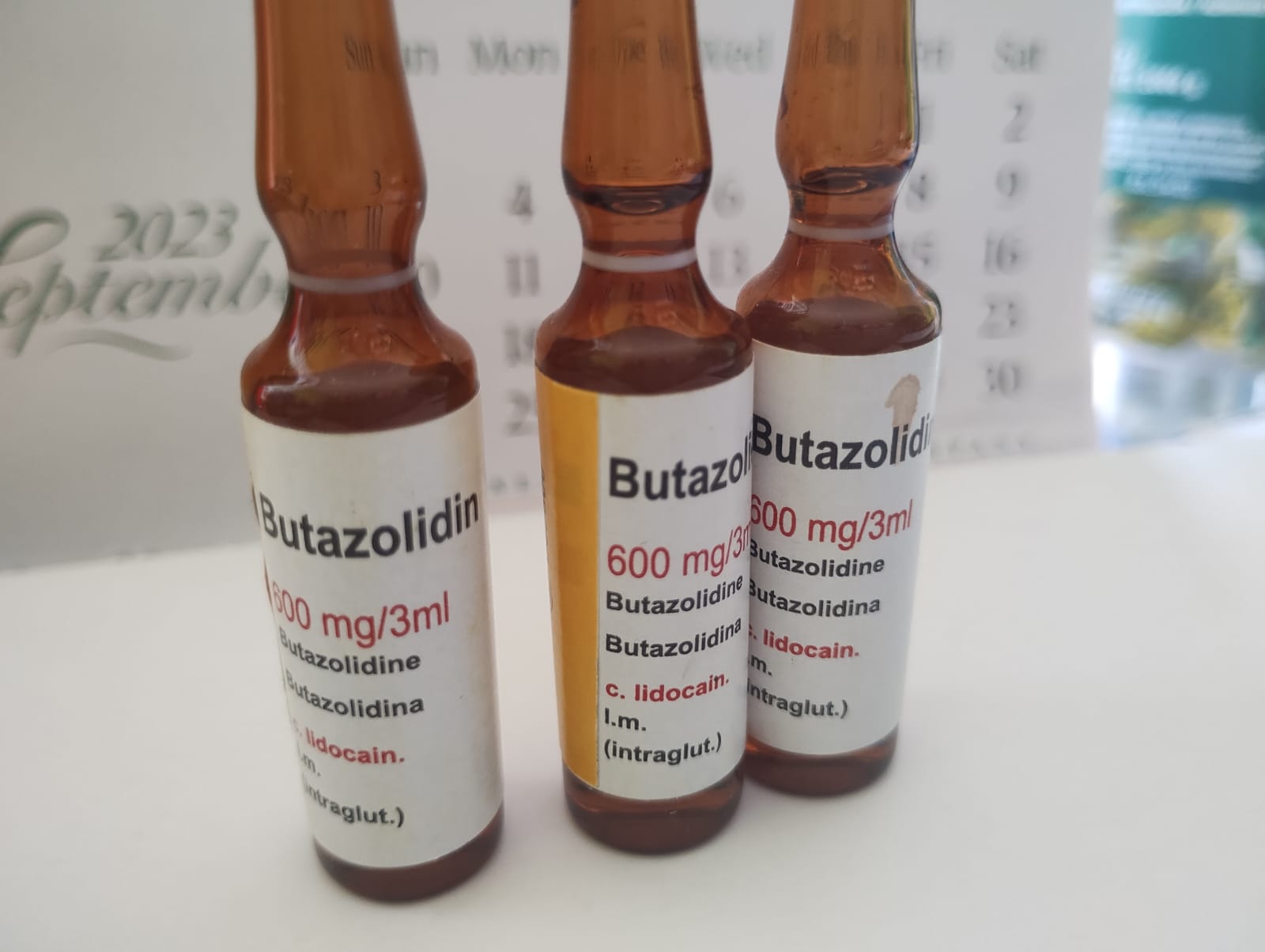 BUTAZOLIDIN 600MG/3ML (butazolidina) *solución inyectable  - FARMACIA NUEVO MILENIO