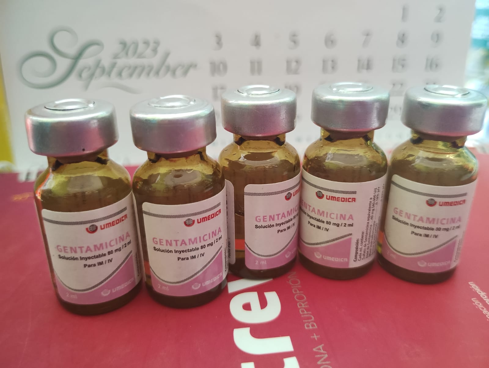 GENTAMICINA 80mg/2ml *solución inyectable  - FARMACIA NUEVO MILENIO