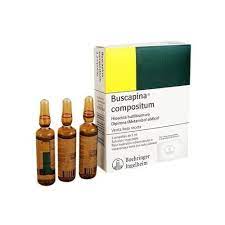 BUSCAPINA COMPUESTA 20mg/2.5g (butilhioscina/metamizol) *solucion inyectable  - FARMACIA NUEVO MILENIO