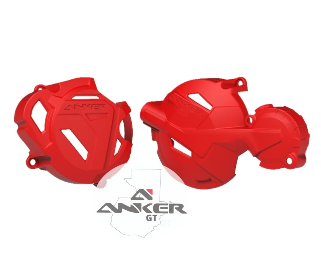 TAPAS DE MOTOR CRF250F ROJO - MOTOCENTRO FULL MOTOS