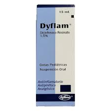 DYFLAM (Diclofenaco Resinato 1.5%) *Gotas - FARMACIA NUEVO MILENIO