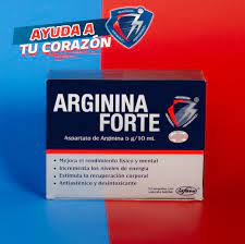 ARGININA FORTE 5G/10ML (aspartato de arginina) *ampollas bebibles  - FARMACIA NUEVO MILENIO