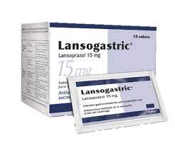 LANSOGASTRIC (Lanzoprazol 15mg)  *Sobres - FARMACIA NUEVO MILENIO