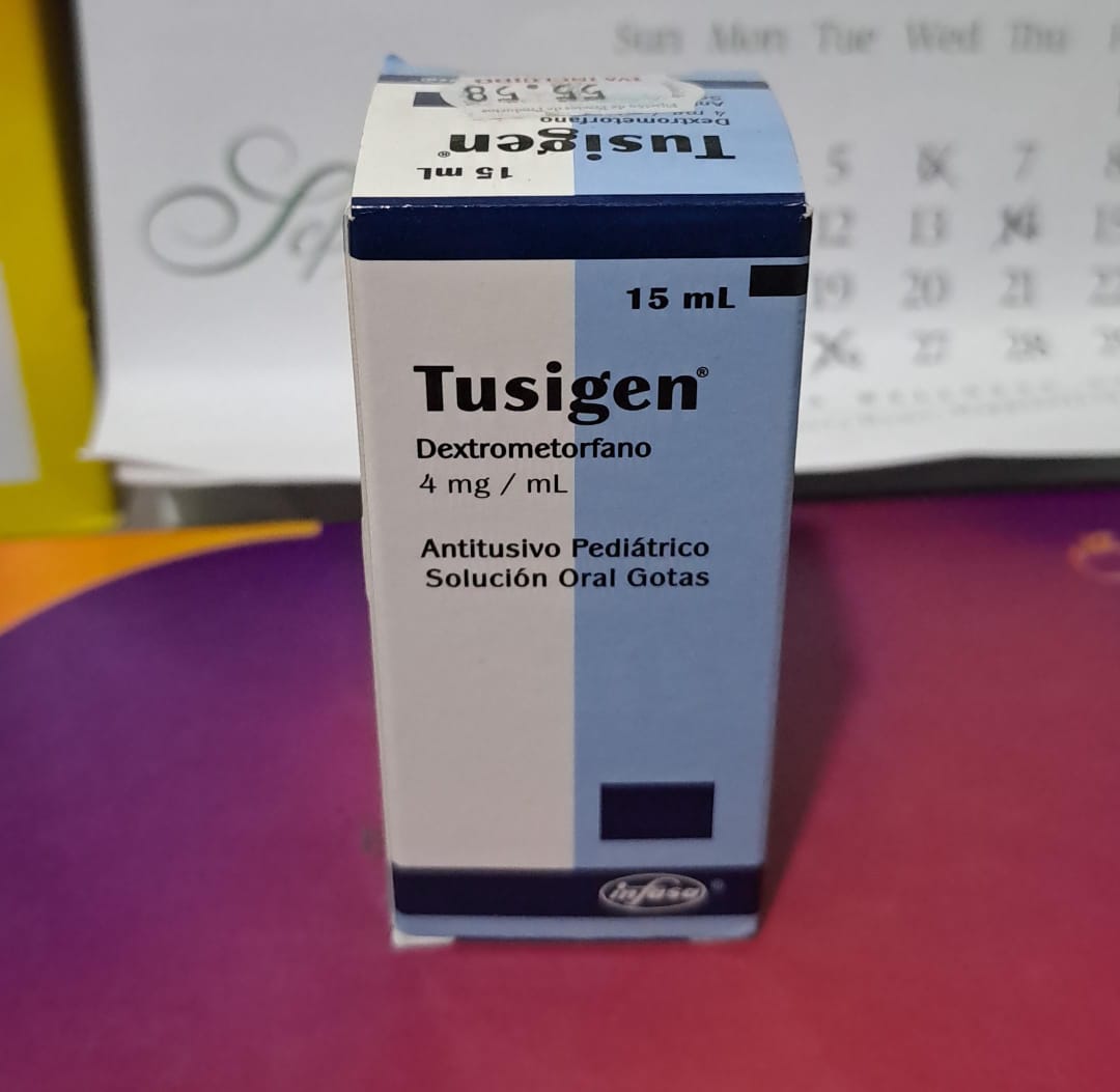 TUSIGEN 4mg/ml (dextrometorfano) *gotas 15ml - FARMACIA NUEVO MILENIO