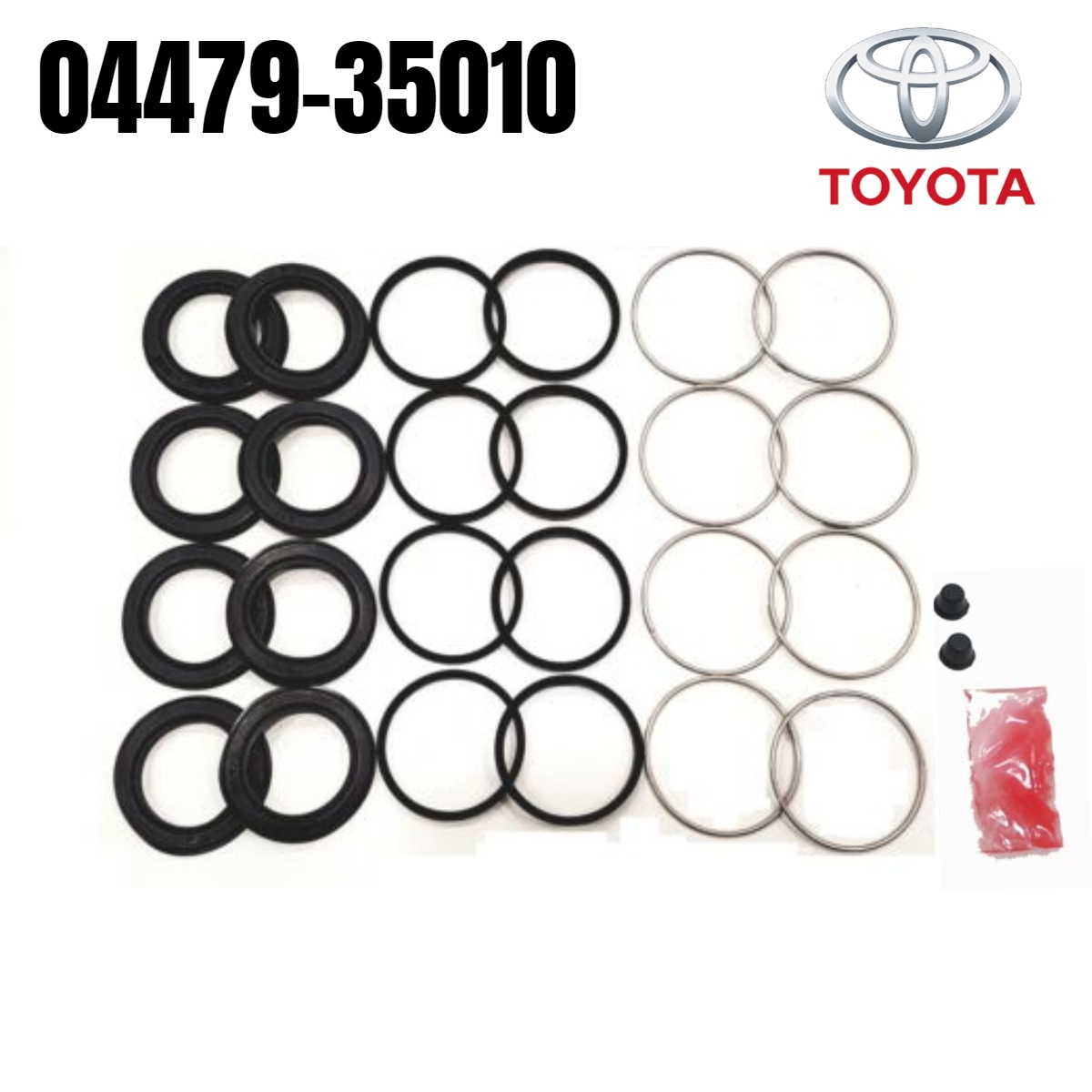 Kit Caliper 42.8mm (04479-35010) Toyota 22R, Tacoma (89-UP) - Repuestos y Lubricantes Vicent's