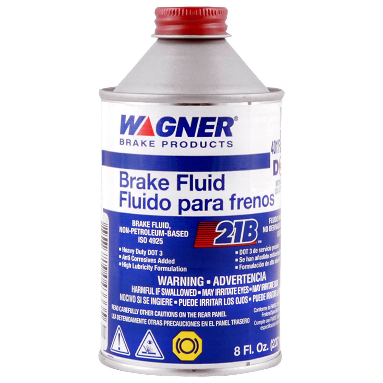 Liquido Frenos DOT-3 Wagner (12oz) 355ml - Repuestos y Lubricantes Vicent's