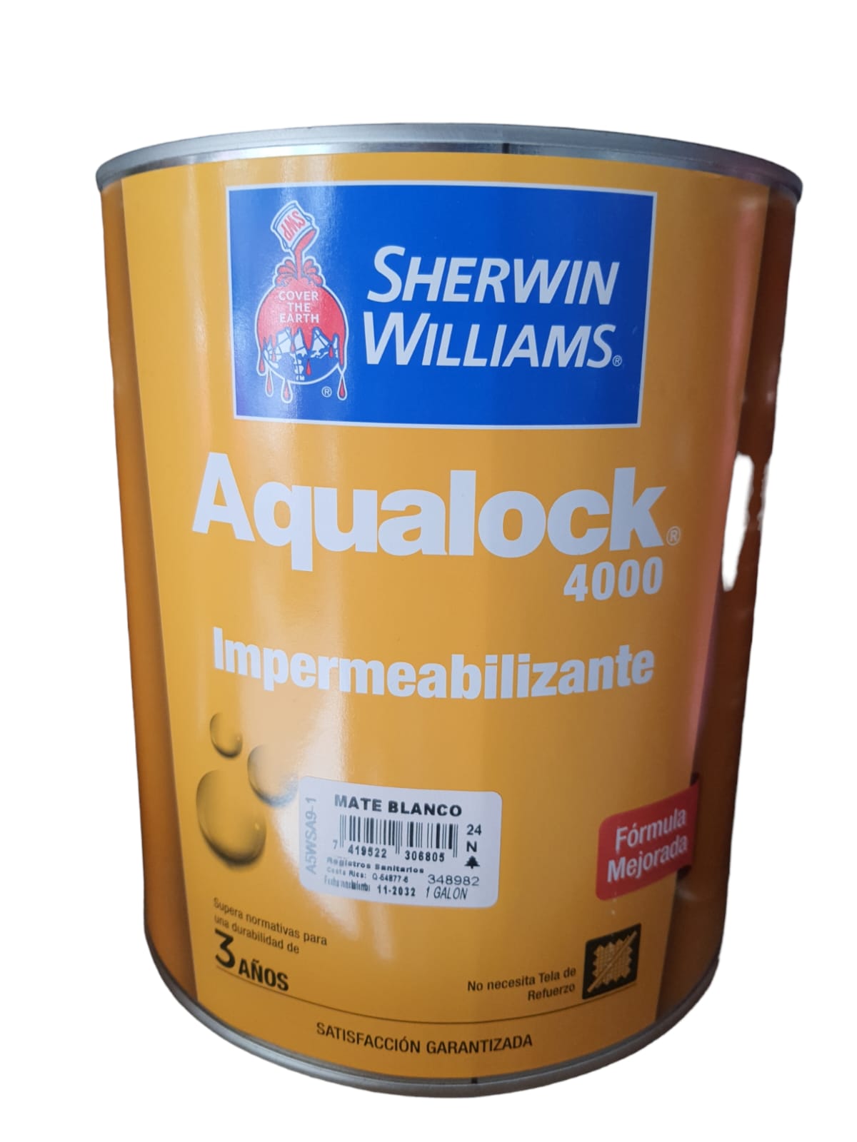 AQUALOCK ELASTOMERICO 4000 MATE BLANCO  - Sherwin Williams Dacsa