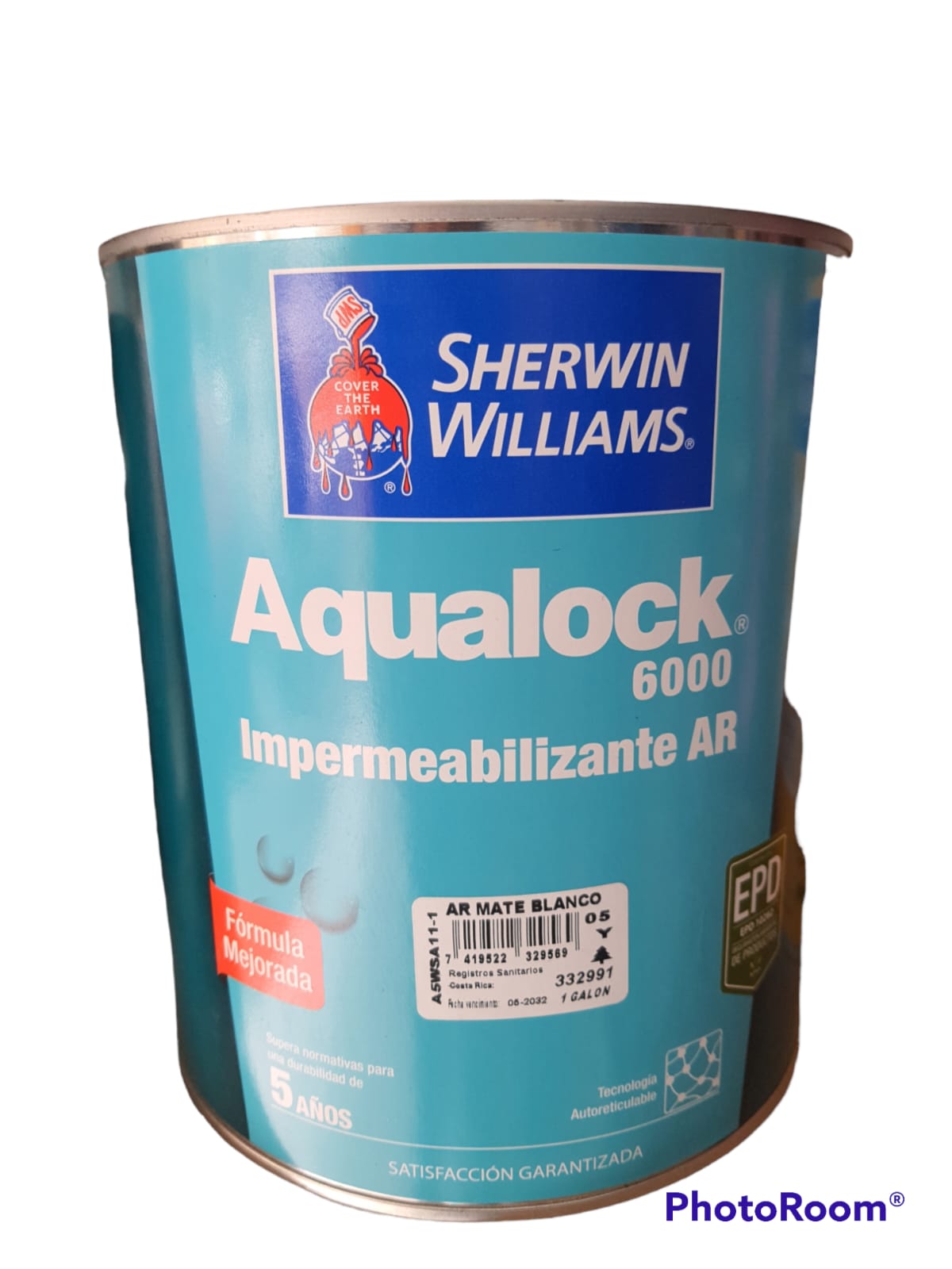 AQUALOCK 6000 IMPERMEABILIZANTE AR BLANCO - Sherwin Williams Dacsa