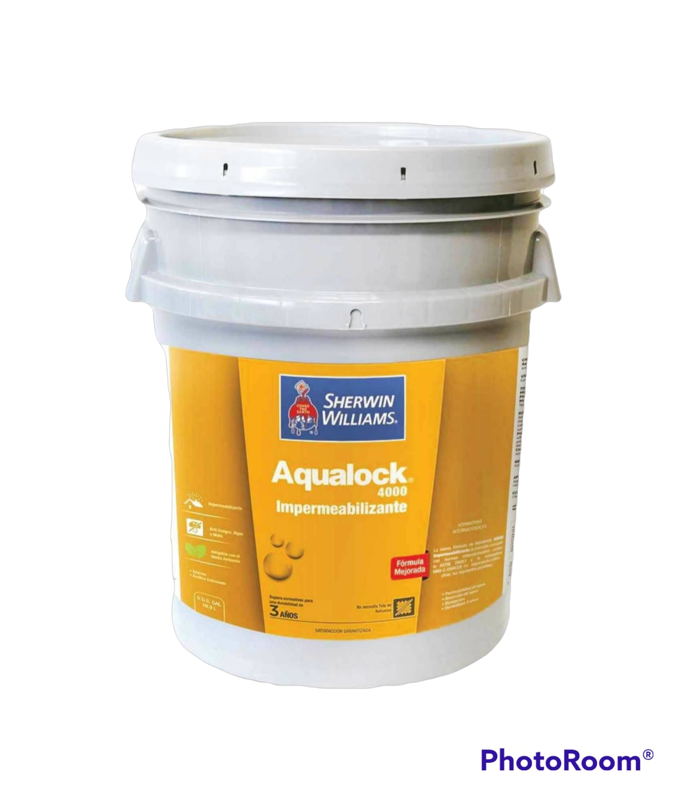 AQUALOCK ELASTOMÉRICO 4000 MATE BLANCO - Sherwin Williams Dacsa