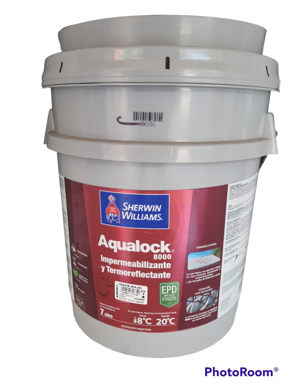 AQUALOCK IMPERMEABILIZANT 8000 MATE BLANCO - Sherwin Williams Dacsa