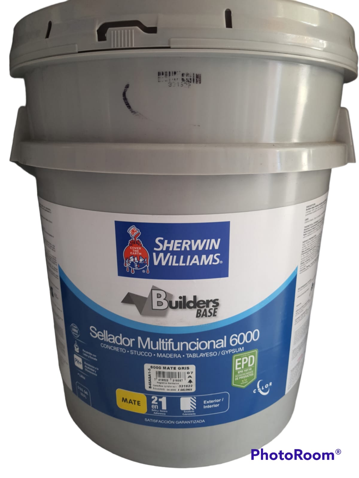 BUILDERS BASE SELLADOR MULTIFUNCIONAL 6000 MATE BLANCO - Sherwin Williams Dacsa