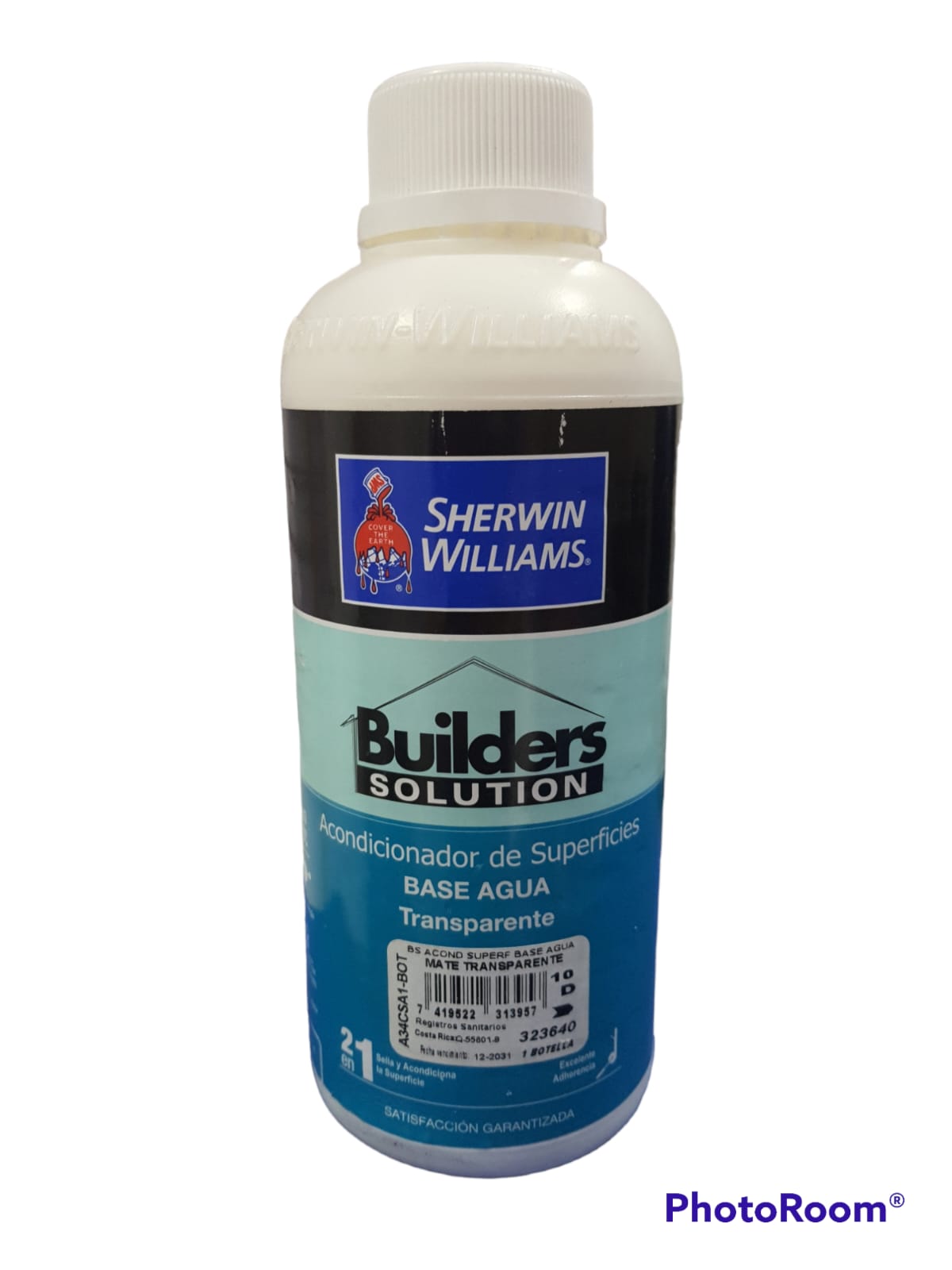 BS ACONDICIONADOR DE SUPERFICIES BASE AGUA MATE TRANSPARENTE - Sherwin Williams Dacsa